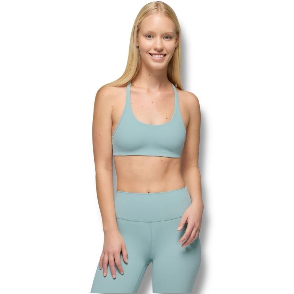 NWT prAna Luxara Racerback Sports Bra Womens Size Small S In Saltwater - Picture 4 of 7